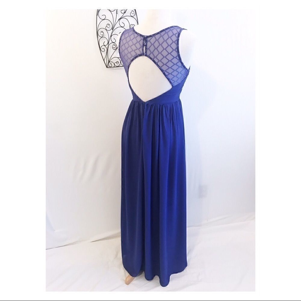 Purple Maxi Dress    - Picture 5 of 7